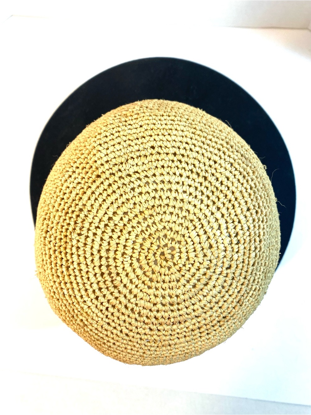 HELEN KAMINSKI Vivette Cap Hat Natural with Black Visor - Picture 7 of 9